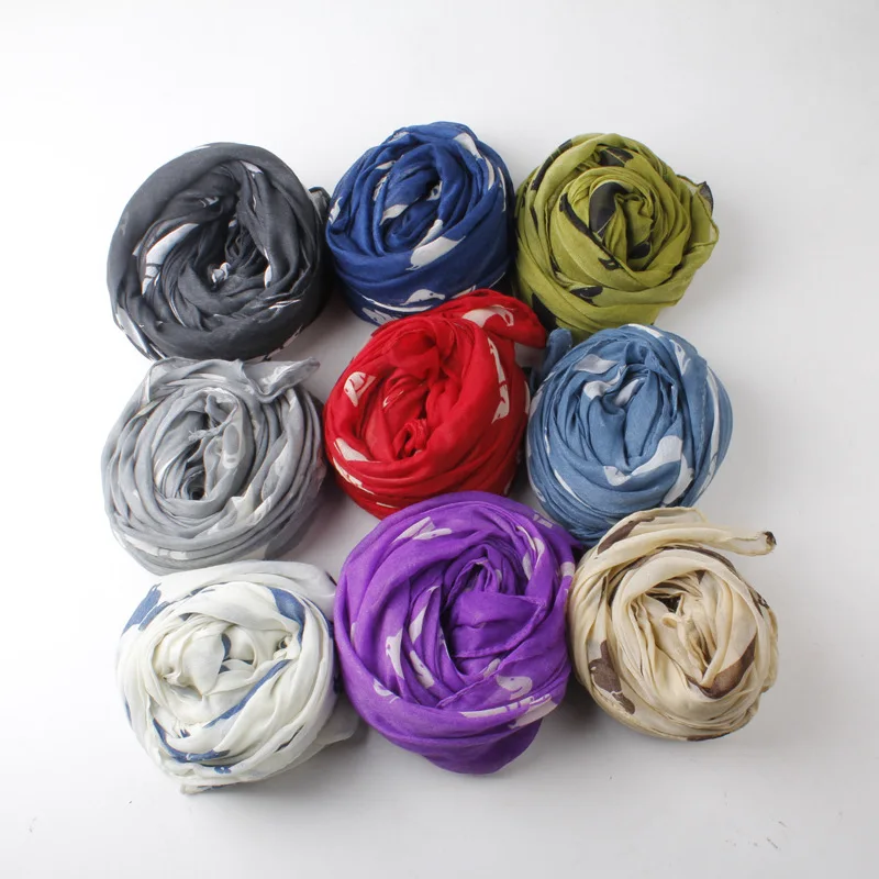 2018 для женщин и детей милые животные такса узор шаль из вискозы принт собака