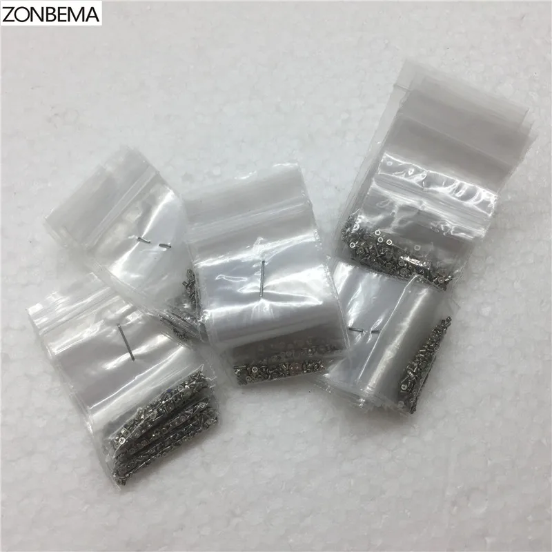 Полный комплект винтов ZONBEMA 10 комплектов запасные части для ремонта iPhone 5 5S SE 6 7 8 6S