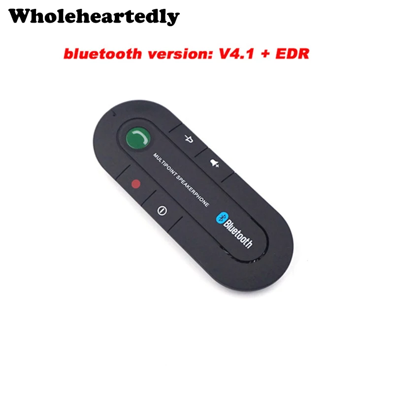 Поддержкой Multipoint и Динамик телефон Bluetooth 4 1 Handsfree Car комплект беспроводные