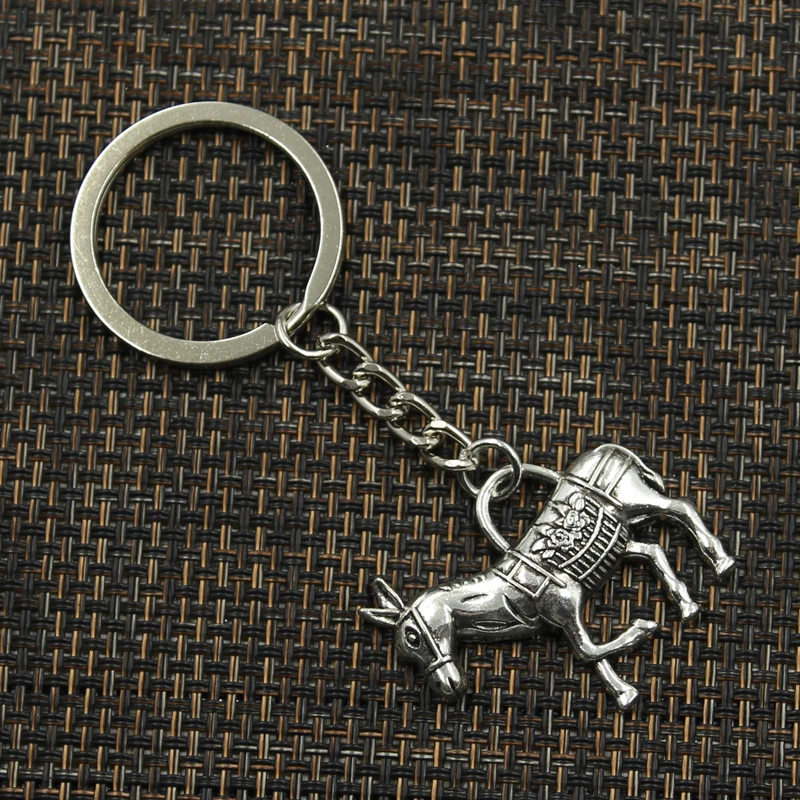 Новинка модный брелок 33x30 мм Ослик Burro подвески мужские ювелирные изделия для