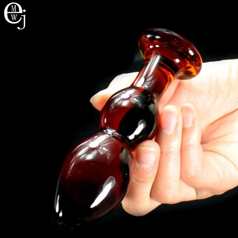 Анальная пробка с большим стеклом интимные игрушки для женщин и мужчин анальная
