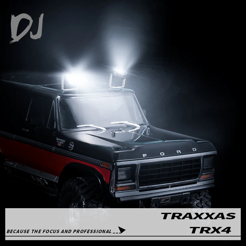 DJ Traxxas TRX-4 Land Rover Ford Carshell DIY прожектор DJC-9176 | Игрушки и хобби