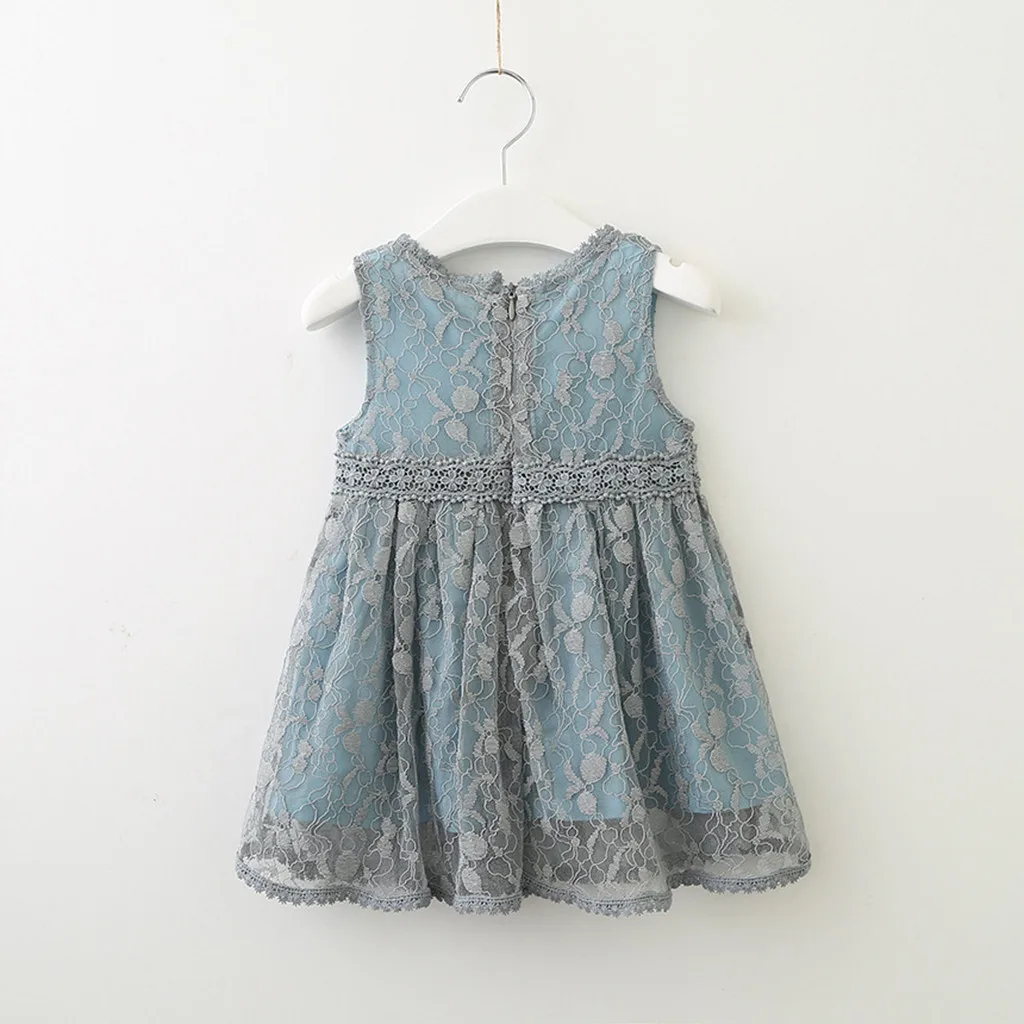 Toddler Kids Baby Girls Clothes Lace Tulle Party Wedding Pageant Princess Dress girls valentines dress vestidos | Детская одежда и