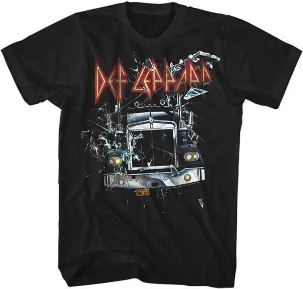 Def Leppard On The Night 1980 футболка для взрослых Футболка с тяжелым металлическим принтом