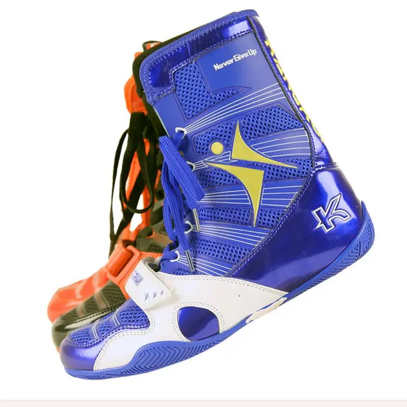 2017 профессиональная обувь для бокса тренировочная соревнований нескользящая