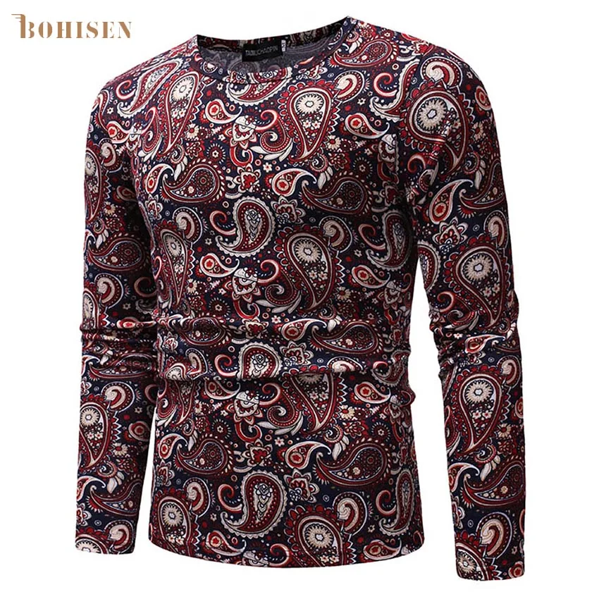 BOHISEN 2019 модная мужская африканская одежда Топы Футболка Homme Африка Дашики платье