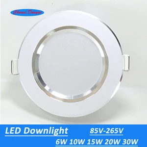 Светодиодные потолочные светильники 4 шт.лот, 6 Вт, 10 Вт, 15 Вт, 220 В, потолочные светильники, 2835 ламп, светодиодные потолочные светильники для домашнего и внутреннего освещения, бесплатная доставка