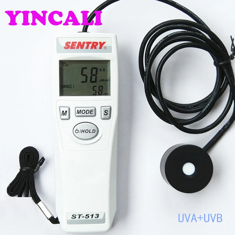 Портативный детектор УФ излучения Высокочувствительный светильник UVAB ST513