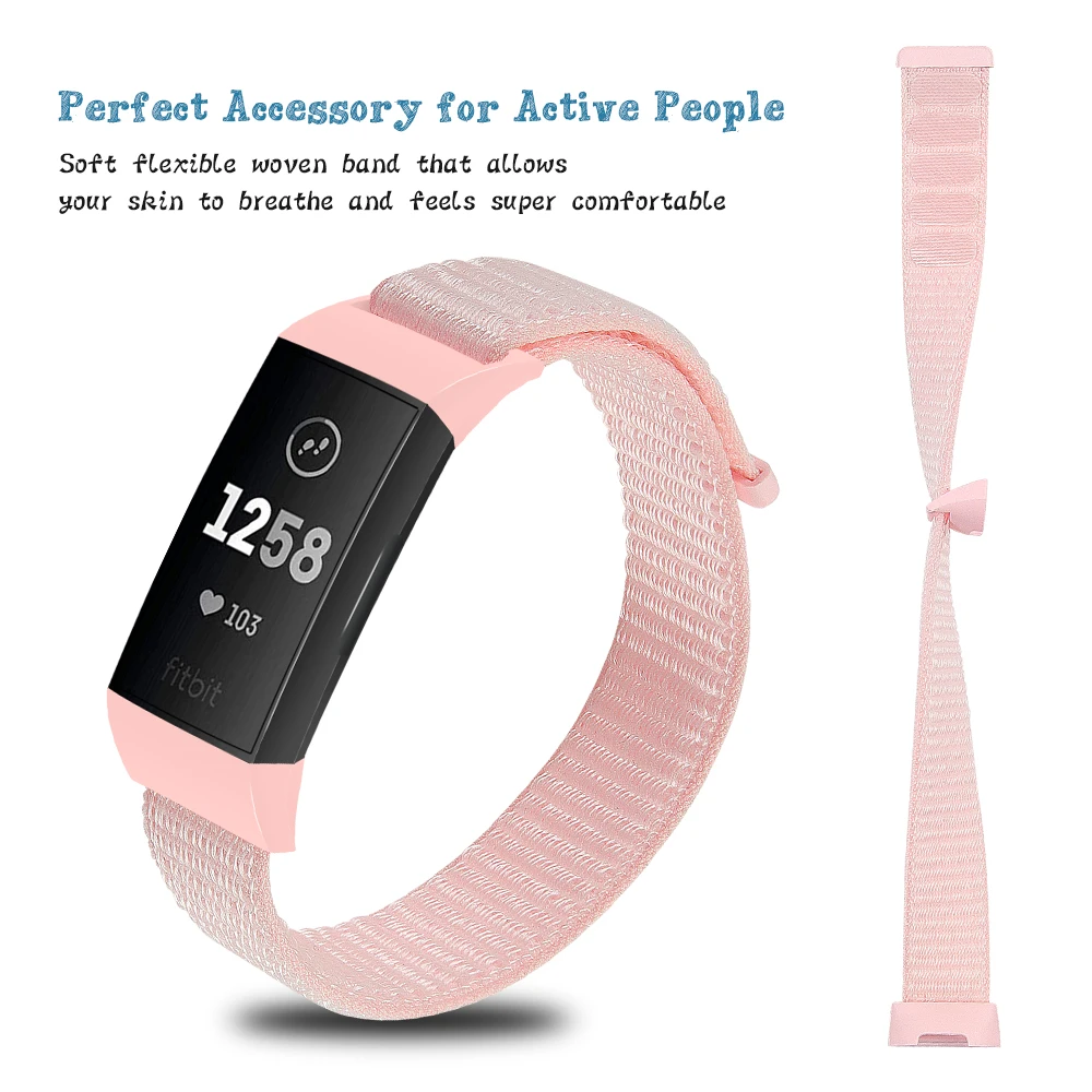 Браслет Oulucci аксессуары ремешок на запястье для fitbit тканые ремешки зарядка 3