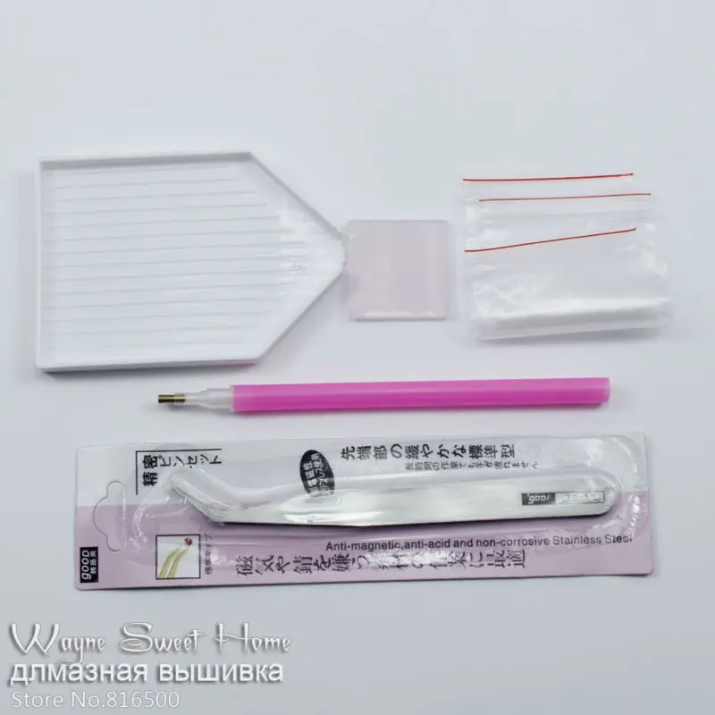 Набор для алмазной мозаики танцы под дождем | Дом и сад