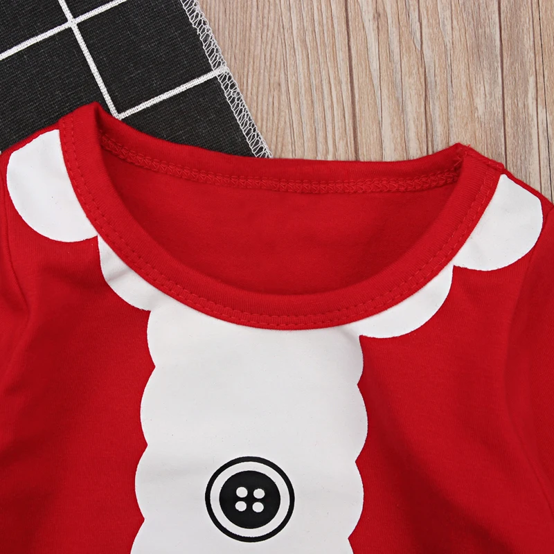 Rorychen 2018 New 100% Cotton Boys Santa Claus Christmas Pajamas Baby Sleepwear Kids Night Wears Pyjamas | Детская одежда и обувь