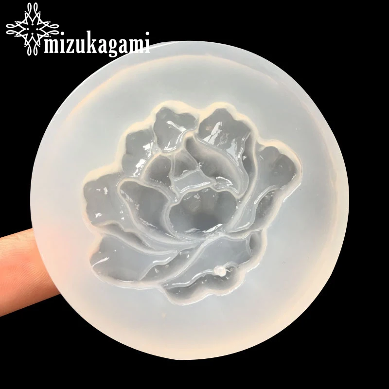 

1pcs UV Resin Jewelry Liquid Silicone Mold 3D Lotus Flowers Mould Resin Charms Molds For DIY Intersperse Decorate Making Jewelry
