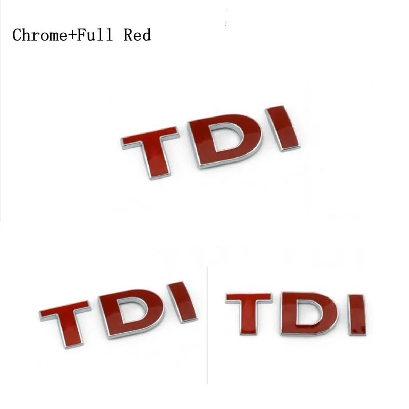 1 шт./лот ABS TDI эмблема значок стикер