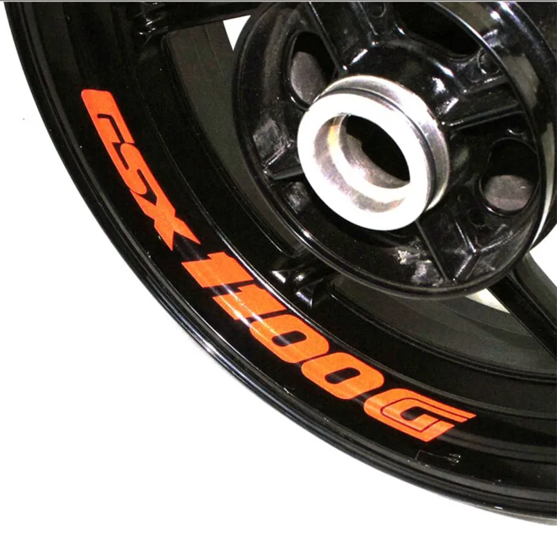

high quality Motorcycle Wheel Sticker Decal Reflective Rim Bike Motorcycle Suitable for Suzuki GSX 1100G GSX1100G