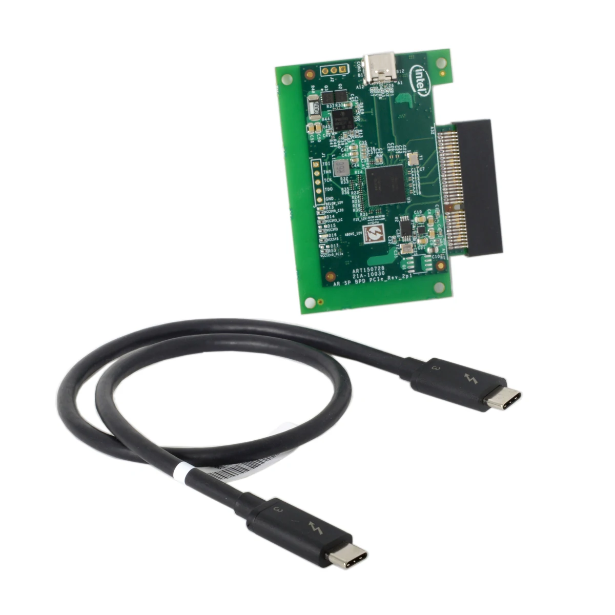 Кабель для преобразования карты NGFF Type-C Thunderbolt 3 в PCI Express PCI-E SSD Nvme M-key | Компьютеры и