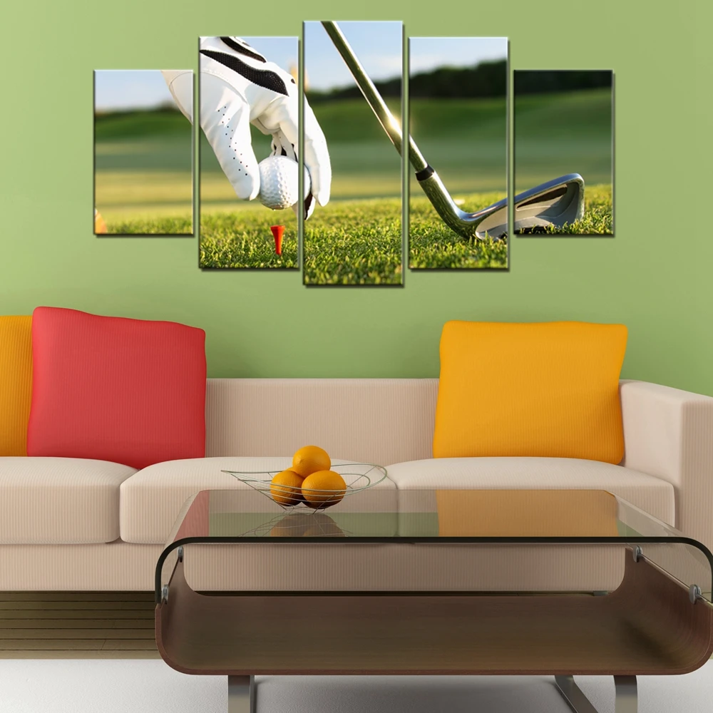 Wall Art Match Picture Artwork Canvas Painting For Living Room Wall Decor Dropshipping