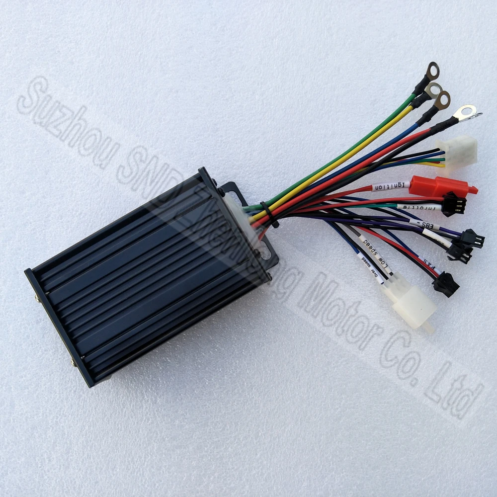 E-велосипеда контроллер Синусоидальная волна 36 V/48 V 450 W/500 W 25A 6mosfet с PAS функция костюм для вентильного двигателя G-K1107