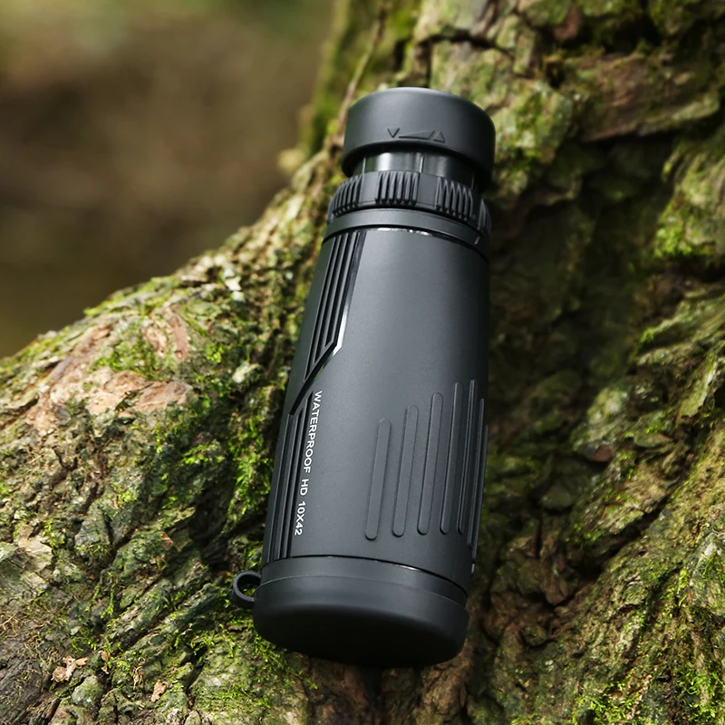 Монокулярный телескоп Super Bak4 Prism Optics Компактный Монокуляр 8x42 с азотными оборками