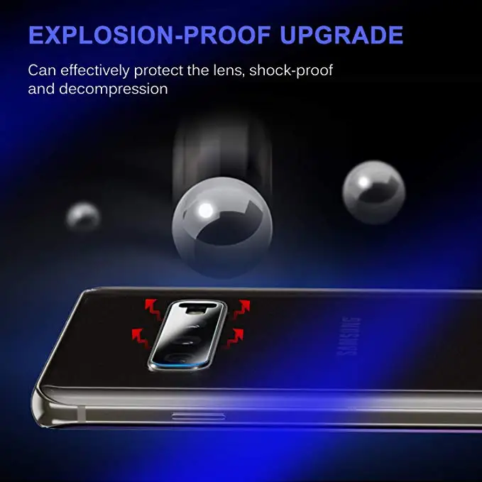 Закаленное стекло для Samsung Galaxy S10 Plus S10e + 5G Защитное объектива | Мобильные телефоны