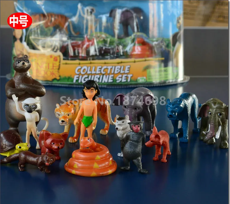 Фигурка нового принца джунглей игрушка 2 набора 14 шт. детские игрушки подарки для