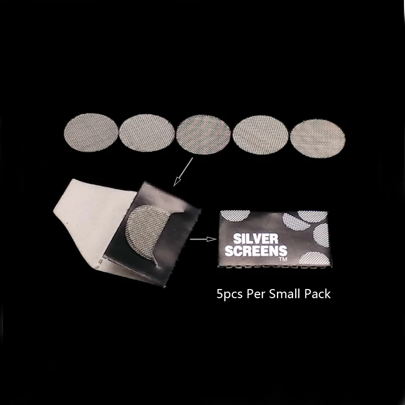 Mettle100pcs Серебряные Трубы Экраны для металла Стекло деревянный акрил воды