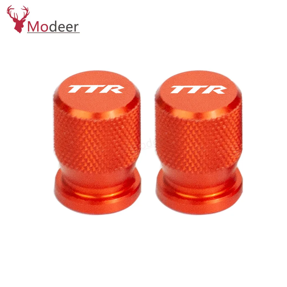 

For YAMAHA TTR250 TTR600 TTR 250 600 Motorcycle CNC Accessories Wheel Tire Valve caps CNC Aluminum Airtight cover