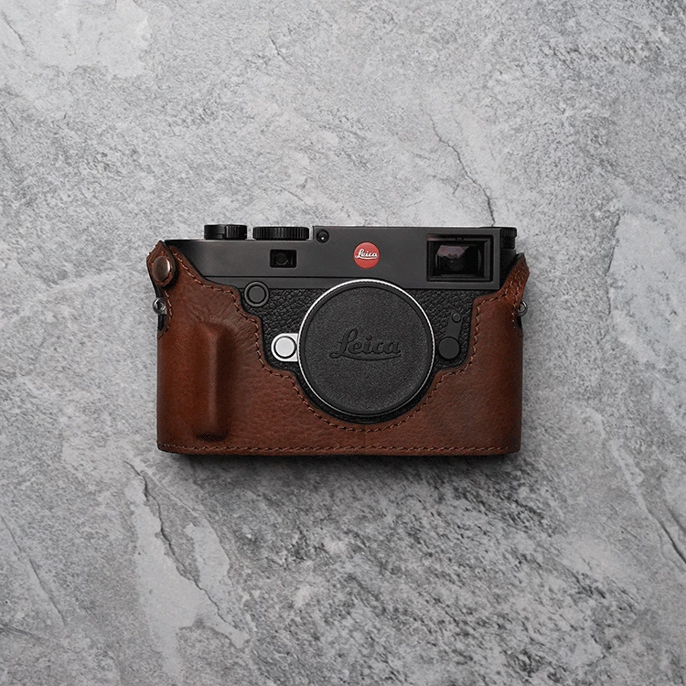 Mr. камень бренд Камера чехол для Leica M10 ручной работы из натуральной кожи сумка половина тела Нижняя крышка