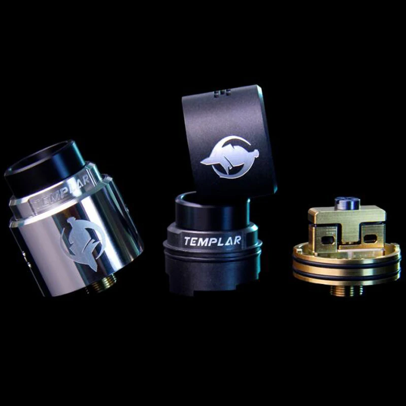 Оригинал Augvape темплар RDA танк 24 мм распылитель 810 ПЭИ дрип-Тип 304 нержавеющая сталь