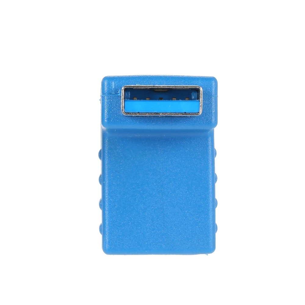 Правый угол USB3.0 AM to AF L адаптер конвертер USB 3 0 A папа к гнезду 90 градусов заглушка