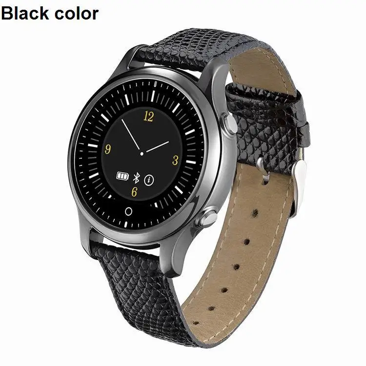 Smart bluetooth WATCH S360 Noble sync watch touch Screen waterproof Genuine Leather Strip mate for iOS and Android phone | Электроника