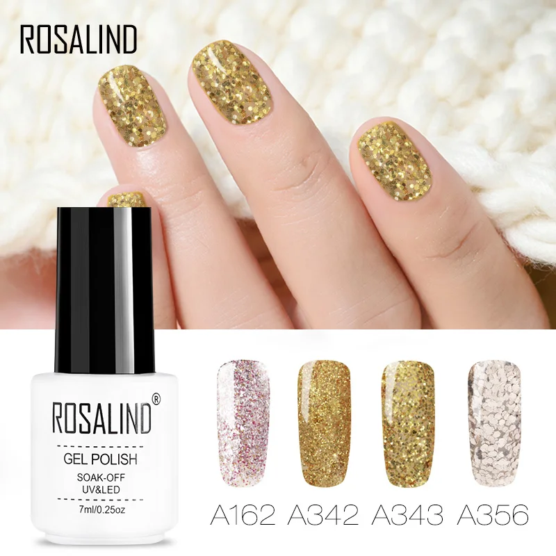 Гель лак ROSALIND полуперманентный Гибридный для ногтей 7 мл|Гель ногтей| |