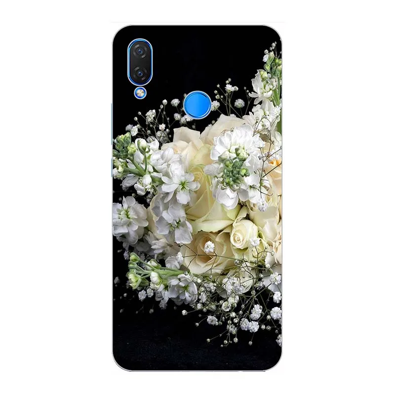 A58 Мягкий чехол для телефона Tecno Camon 11 Pro Camon11 6," чехол с принтом на заднюю панель Модный чехол с рисунком розы HD Fundas Para - Цвет: A58