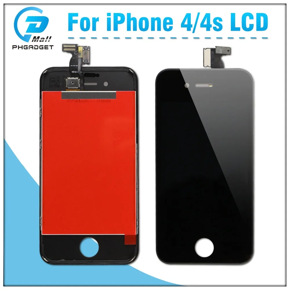 10 шт./лот AAA сенсорный экран + ЖК дисплей дигитайзер для iphone 5S 5 5c 4S DHL Бесплатная