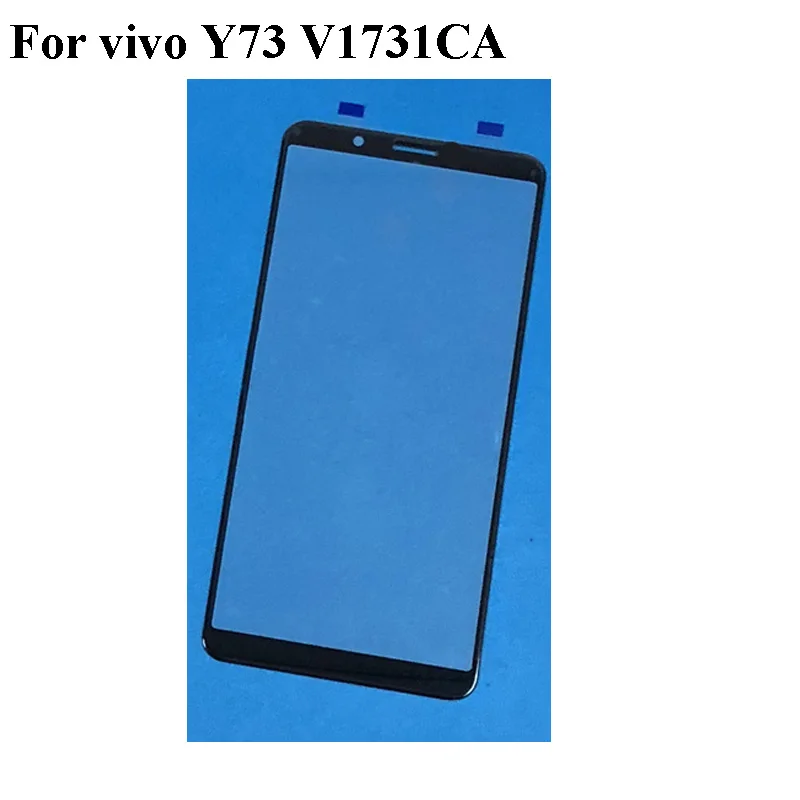 

For vivo Y73 V1731CA Y 73 vivoY73 Front LCD Glass Lens touchscreen Touch screen Outer Screen For vivo Y73 Glass without flex