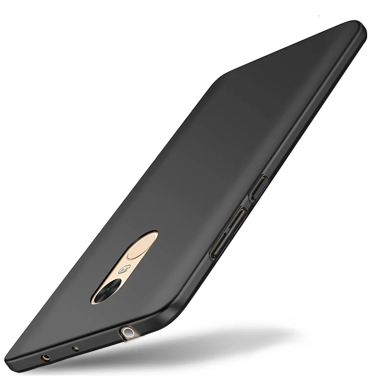 Чехол для xiaomi redmi 5 plus, жесткий ультратонкий защитный чехол mofi 5,7 redmi 5 plus, чехол 5,99 для xiaomi redmi 5 plus, чехол - Цвет: Черный