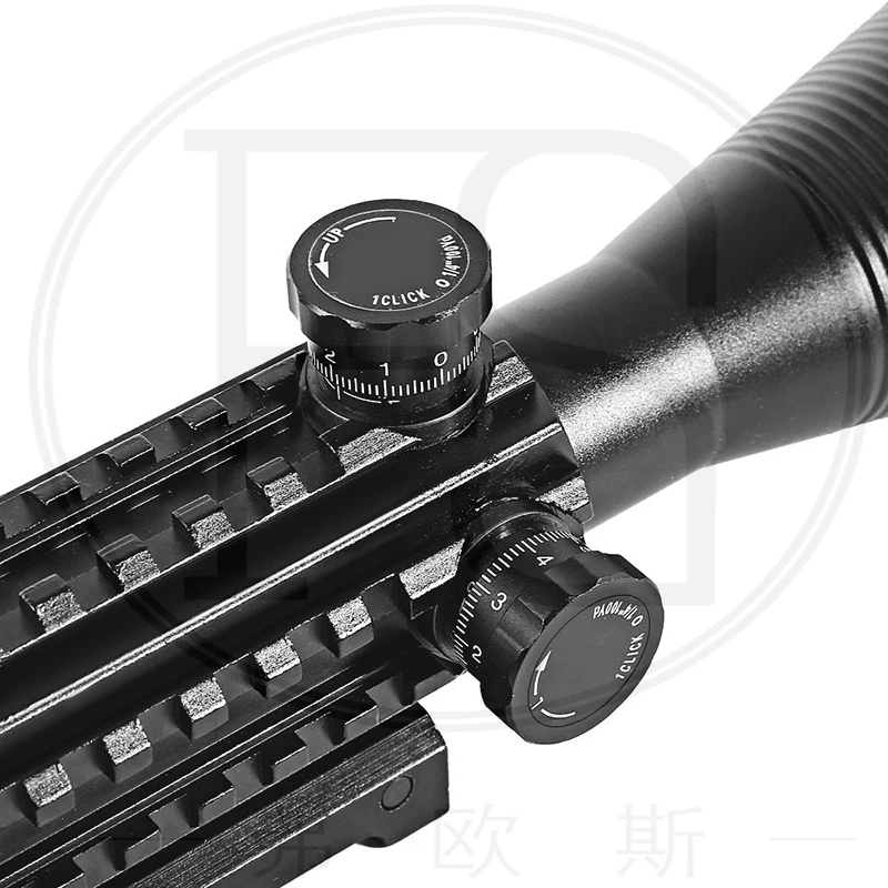 Tactical Outdoor Hunting Gun Sight 4-16x50 Red Green Illuminated Reticle Riflescope Spiner Shooting Ccompact Scope | Спорт и
