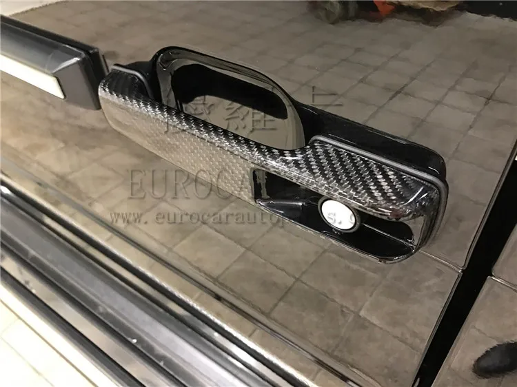 G класс w463 углеродистая накладка на дверную ручку для G63 G65 G500 G350 углеродистая накладка на дверную ручку