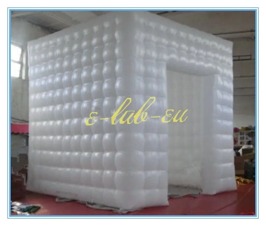 

3x3x3m Outdoor Cube Tent Inflatable Photo Booth for Advertising,Exhibition,Club Brand new y0321