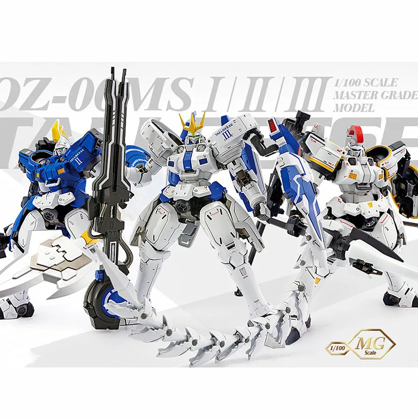 Бесплатная доставка модель Dragon Momoko MG 1:100 Tallgeese No.1 No.2 No.3 Gundam|gundam model|dragon momokogundam 1 |