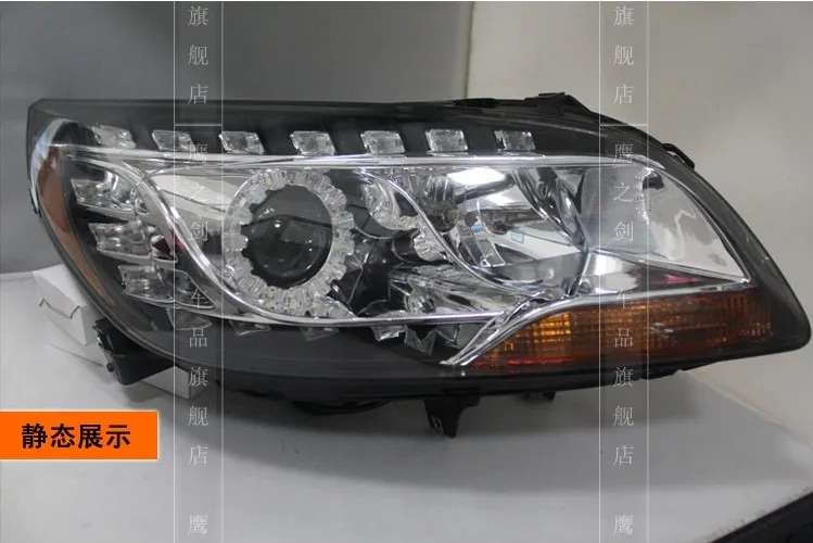 Автомобиль голове стиль лампы для Chevrolet Malibu 2012 2013 Фары для автомобиля светодиодные фары DRL Объектив Двойной Луч Биксеноновая HID Интимные аксессуары