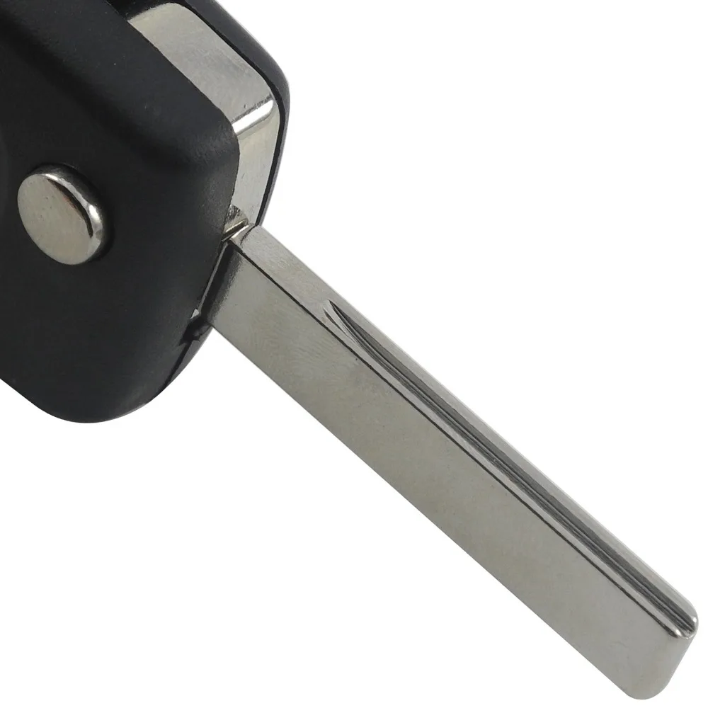 Новинка складной чехол Keyecu с 2 кнопками для Peugeot 107 207 307 307S 308 407 607 держателем