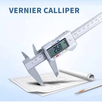 new electronic digital display vernier caliper 0 150 100mm full plastic digital caliper cursor measuring tool