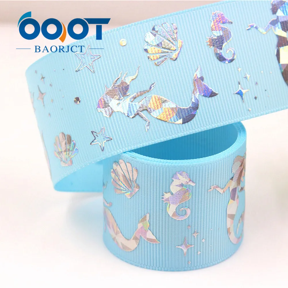 Лазерная Лента OOOT BAORJCT серебристая лента с принтом love 38 мм 10 ярдов для