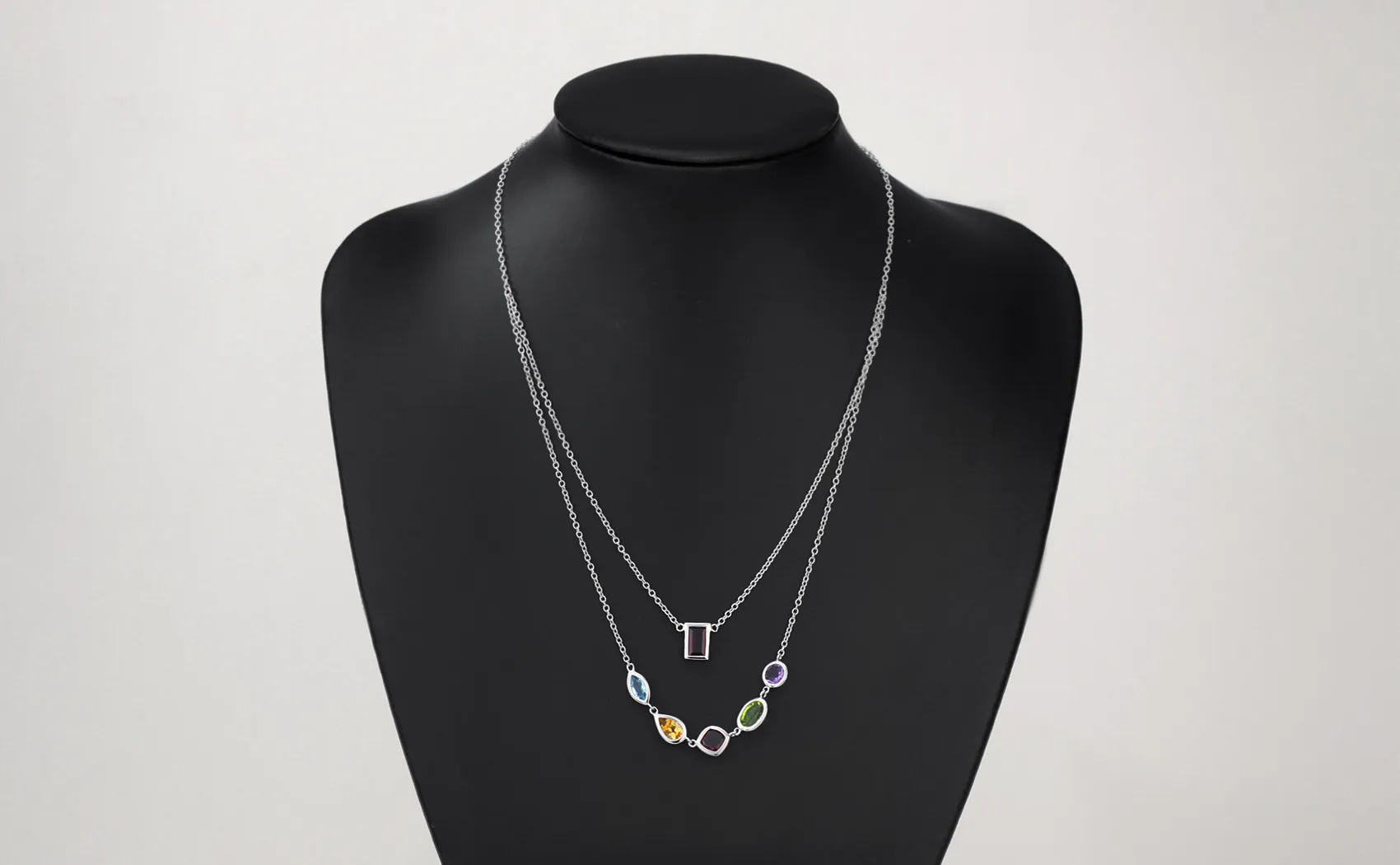 Neoglory Длинные ожерелья с акриловым покрытием Красочные Подвески для женщин 2020