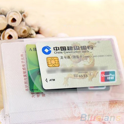 Водонепроницаемый Прозрачный чехол для паспорта, защитный ID держатель для карт, органайзер для паспорта, дорожный держатель для карт, сумка