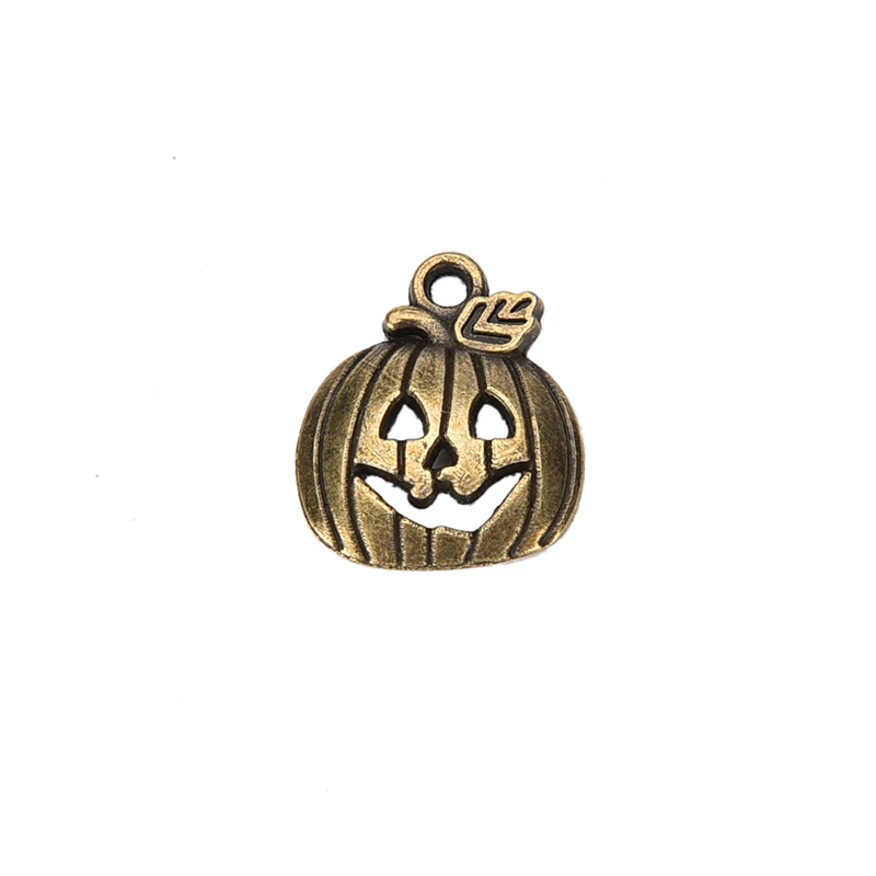 Подвеска в виде тыквы Helloween с фонариком Jack 18*15 мм подвеска античном стиле