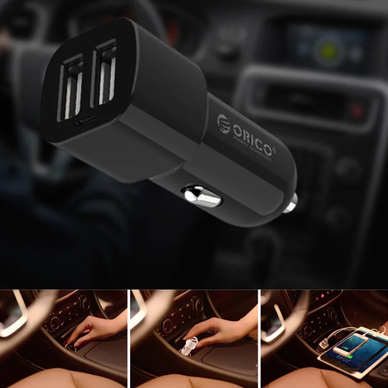 Автомобильное зарядное устройство Usb 2 порта разъем прикуривателя двойной порт USB