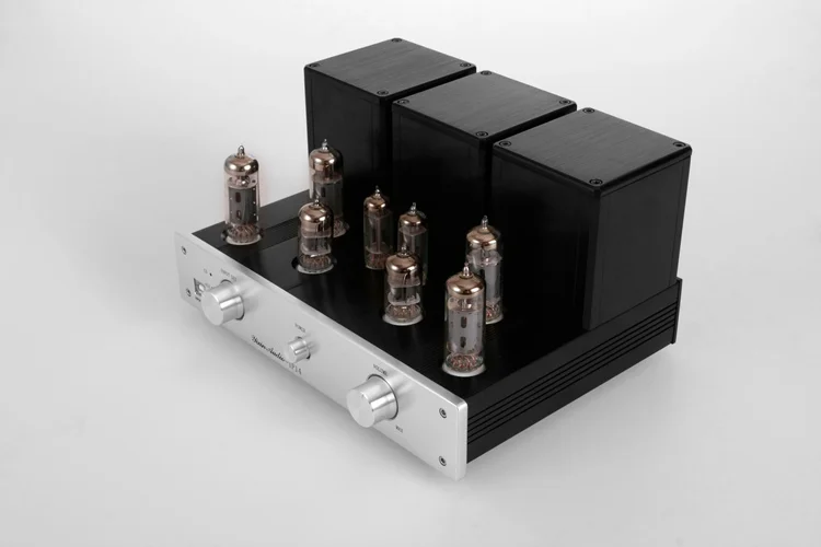 HIFI трубный усилитель 2X12W 6N1 предусилитель 6P1 Pull push с поддержкой цепи USB