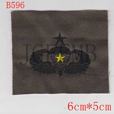 Зеленая Военная Тактическая вышитая нашивка военно-морского флота США - Цвет: B596