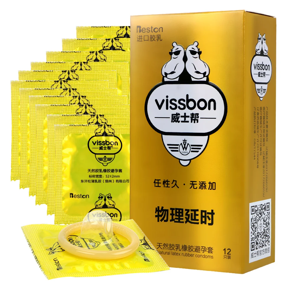 VATINE 12 Pieces/Box G Point Stimulation Large Particle Penis Sleeve Condom Ejaculation Delayed Physical Delay Male | Красота и